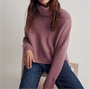 Madewell Sadler Turtleneck Sweater (L)